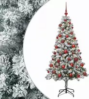 Dirbtinė Kalėdų eglutė su burbulais 120 cm 150 LED Šilta balta