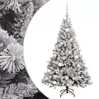 Dirbtinė Kalėdų eglutė su burbulais 150 cm 150 LED Šilta balta