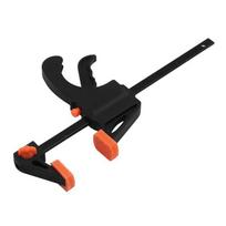 Woodworking Work Bar 4 Inch Clamp Clip Set Hard Quick Ratchet Release Clip DIY Carpentry Hand Tool Woodworking Clamp Pack of 1 black