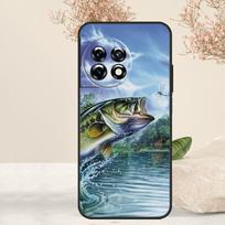 Art Fishing Lure Case For OnePlus 15 13 12 11 13T 13R 12R 15R 10T 8T 10 Pro Nord 5 CE 4 3 2 Lite N20 N30 Cover OnePlus 8Pro gray