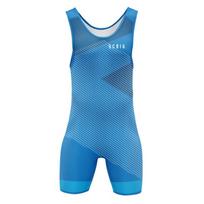 Sunkiosios atletikos vienetinis kostiumas Imtynių kostiumas Unisex Suaugusiems Vaikams Vienetinis Sporto Salės Varžybų Atletiški Drabužiai 4XL blue