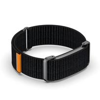 Sport Braided Nylon Loop for Google Fitbit Air Lightweight Breathable Replacement Strap Adjustable Stretchy Fitness Wristband Google Fitbit Air black