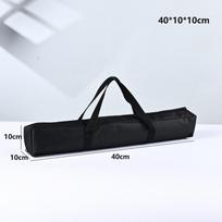 600D Oxford Cloth Moving Storage Tool Bag Black Tent Storage Bag  Outdoor Supplies 40*10*10cm black