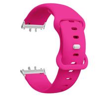 Compatible with Samsung Galaxy Watch Fit 3 Butterfly Clasp Silicone Band Soft Smartwatch Wristband for Samsung Galaxy Watch Fit3 Samsung Galaxy Fit3 pink