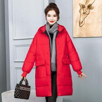 Didelio dydžio XL-8XL žieminė striukė moterims su gobtuvu, laisvalaikio šilta, stora medvilnė, paminkštinta ilga parkai su kišenėmis 7XL gray