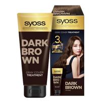 Syoss Gray Hair Cover Treatment Dark Brown 1 pcs beige