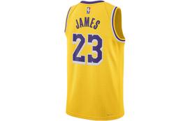 Nike LeBron James Los Angeles Lakers Icon Edition 2022/23 Nike Dri-FIT Nba Swingman marškinėliai DN2009-733 XXL yellow
