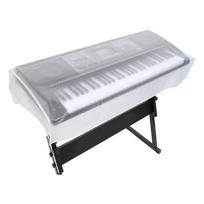 Skaidrus skaitmeninio pianino apsauginis uždangalas, užmaunamas PVC klaviatūros dangalas mokyklų praktikos patalpoms ir kasdieniam naudojimui namuose gray