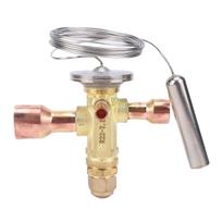 Termostatinio išsiplėtimo vožtuvo laikiklis R22 R407C R404A R507 R134a R410A sistemai 5 8 col. ODF įleidimo anga 7 8 col. ODF išleidimo anga ŠVOK