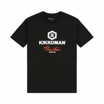 Originalus KIKKOMAN SAUCE TEE Juodas Baltas Raudonas Grafinis Trumpomis Rankovėmis Įprastas Vyriškas Marškinėlis Unisex Marškinėlis L white