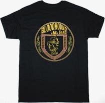 Unisex marškinėliai Medvilniniai Oversize Didelio dydžio BLOODHOUND GANG VIENAS ŽIAURUS ALAUS PADĖKLAS T-SHIRT XXL brown
