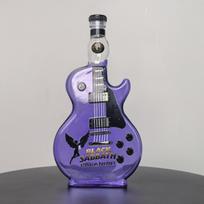 Purple Heavy Metal Band Electric Guitar Whiskey Decanter Creative Barware Guitar Bottle 250ml Purple Purple