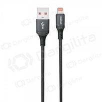Lightning laidas Dudao L3SL USB-A į Lightning 1.2 m 3 A juodas
