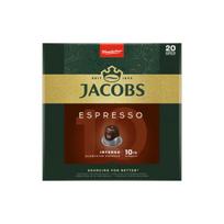 Jacobs Espresso Intenso kavos kapsulės Nespresso® aparatams, 20 vnt.