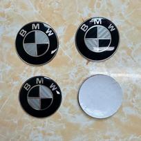 BMW GROUP 4vnt. 56/65/70MM Automobilio ratlankio centro dangtelio lipdukai BMW M M3 M5 M6 X3 E46 E90 E39 E87 F10 F20 F30 G20 E60 E36 E34 4Pieces&56MM Wheel Sticker