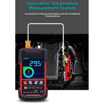 12V 24V automotive battery tester with 32 inch digital display for battery voltage capacity and cold start current China Mainland black