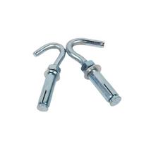 Reguliuojamas M6-M12 lubinis kabliukas lempoms, ventiliatoriams ir žibintams Colored Zinc M8 (5 pcs) [Drill 10mm]