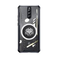 Magnetic case Suitable for Nubia Red Devils 11 10 10s 9 9s 8s Pro + mobile phone case Acrylic protective case Redmagic 7 Pro /Redmagic 7s Pro gray