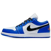 Jordan 1 Low Hyper Royal Orange Peel 553558-401 44 white