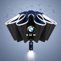LED Automatiškai susilankstantis skėtis Vėjui atsparus skėčio lipdukas BMW M Power X1 E84 X3 F25 X5 E53 X6 E71 IX3 I3 320i 330d M4 1 3 5 white