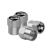 4 vnt. Metaliniai automobilio ratų padangų vožtuvų kotelių dangteliai Automobilio oro vožtuvų dangteliai Priedai Bmw Performance M E46 E90 E60 F30 F10 E36 G20 X2 X5