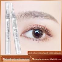 Waterproof Long-lasting Seamless Double Eyelid Shaping Cream Patch - Quick Drying, Natural Look gray