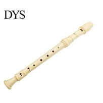 Soprano C Derinama Vokietijos Tipo Švilpynė Fleita Nendrinis Vamzdelis Mediniai Pučiamieji Instrumentai 8 Holes beige