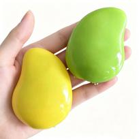 Color-Changing Squishy Mango Peel Stress Ball Mango Squishy Fidget Ball Toy Asmr Sensory Stress Relief Toy For Adult