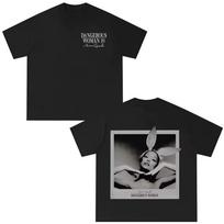 Singer Ariana Grande Eternal Sunshine Tour 2026 Merch Fan T-shirt Cotton Clothing Unisex Men‘s Women's T-Shirt Y2k Casual Tee 100 gray