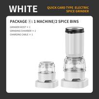 TINSOL multifunctional electric grinder adjustable coarseness, household spice grinder for Sichuan pepper sea salt, and pepper balta