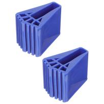 2 Pieces Extension Ladder Feet Pad Ladder Feet Protector for Furnishings mėlyna