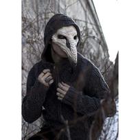 Halloween Plague Beak Mask Punk Steampunk European Black Death Doctor Plague Mask Hot Sale Beak mask gray