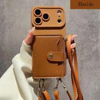 Piniginės dėklas su dirželiu Xiaomi 15T Redmi Note 15 Pro Plus 14 15C 13 kortelių laikikliais, crossbody dirželiu, odinis madingas dėklas su užtrauktuku Redmi 15 5G