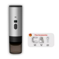 3-in-1 15Bar Compatible Espresso Machine Ground & Capsule Hot & Cold Brew Coffee Machine Wireless Portable Espresso Coffee Maker gray