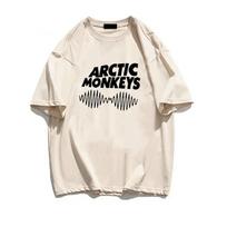 Arctic Monkeys Clothes Women T Shirt Male Manga Casual Y2k White T Shirt T Shirt Clothes Manga 3XL įvairiaspalvis