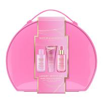 Baylis & Harding Jojoba, Vanilla & Almond Oil Set with Bag - Dárková sada v kabelce ( 3 ks )