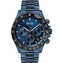 Montre - HUGO BOSS - 1513758 - Quartz - Cadran bleu - Acier inoxydable - 5 ATM black