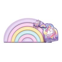 Baylis & Harding Unicorn Body & Lip Care Set - Dárková sada péče o tělo v pouzdře ( 3 ks )