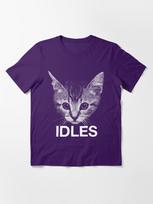 IDLES idles-band Essential T-Shirt S baklažanų spalva