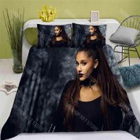 Singer Ariana Grande Duvet Cover Pillowcase Bedding Set Adult Girls Bedroom Decoration Girl Gift Single Twin King Size EU Single 135*200cm/53x79in 3pcs