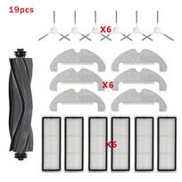 For Dreame D10 Plus Gen 2 RLD32GD Robot Vacuum Accessories Hepa Filter Dust Bag Mop Cloth Main Side Brush Deep Cleaning Part as the picture