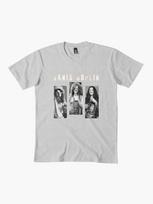 Janis Joplin triple janis Premium T-Shirt 3XL viržių pilka spalva