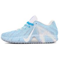 Nike Ja 3 Premium Ice Mesh Abrasion Resistant Grip Low top Basketball Shoes Unisex White Blue HF2794-100(Team791-) 40.5 white