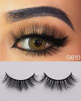 RED SIREN Mink Lashes 1 Pair / Pack Handmade Reusable Fluffy Natural Lashes 10mm-20mm 3d Mink Lashes Makeup Mink Eyelashes