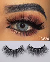 RED SIREN Mink Lashes 1 Pair / Pack Handmade Reusable Fluffy Natural Lashes 10mm-20mm 3d Mink Lashes Makeup Mink Eyelashes