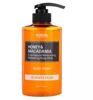 KUNDAL Shower Gel Honey & Macadamia White Musk (Body Wash)