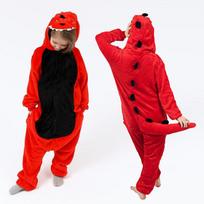 Kigurumi Rykliai Vilkas Onesie Vaikai Vienaragis Tigrai Koalas Pižamos Vaikams Gyvūnai Animaciniai Sleepers Kostiumai Cosplay Merginos Licorne Jumspuit 6T black