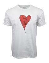 1990-ųjų Smashing Pumpkins Heart This Is Marškinėliai Unisex T-shirt M white