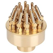 1.5 DN40 3, Fountain Nozzle Sprinklers expandable plug holder Layers Brass Water Gardens   Spray Head Pond Pool G1‑1 2 brown
