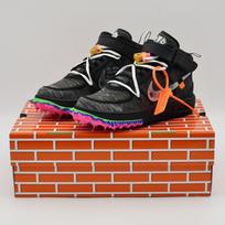 DO6290-001 Off-White Nike Air Force 1 Mid Black Clear Pink Orange Green (Men's) 5 black